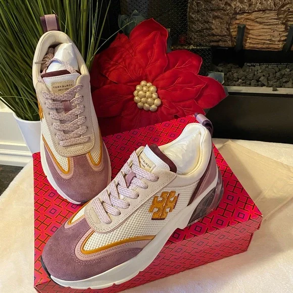 TORY BURCH GOOD LUCK BUBBLE TRAINER - Picture 4 of 9